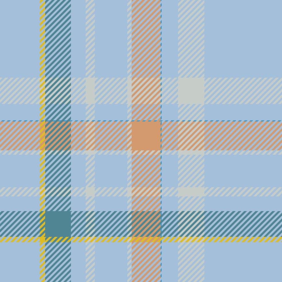 tartan schottland nahtloser karierter mustervektor. Retro-Hintergrundstoff. Vintage Check Farbe quadratische geometrische Textur. vektor