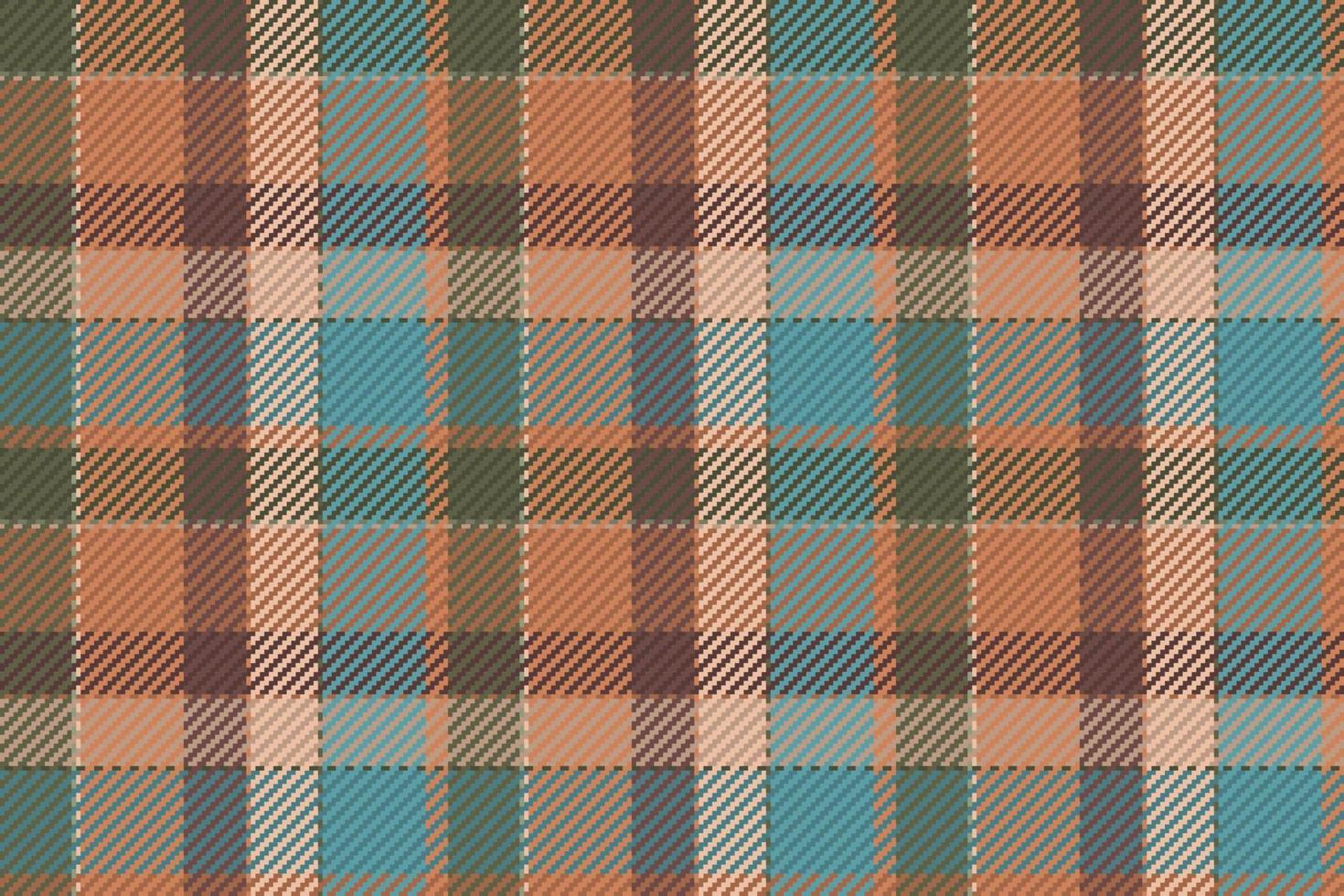 Nahtloses Muster aus schottischem Tartan-Plaid. wiederholbarer hintergrund mit karierter stoffstruktur. Vektorhintergrund gestreifter Textildruck. vektor