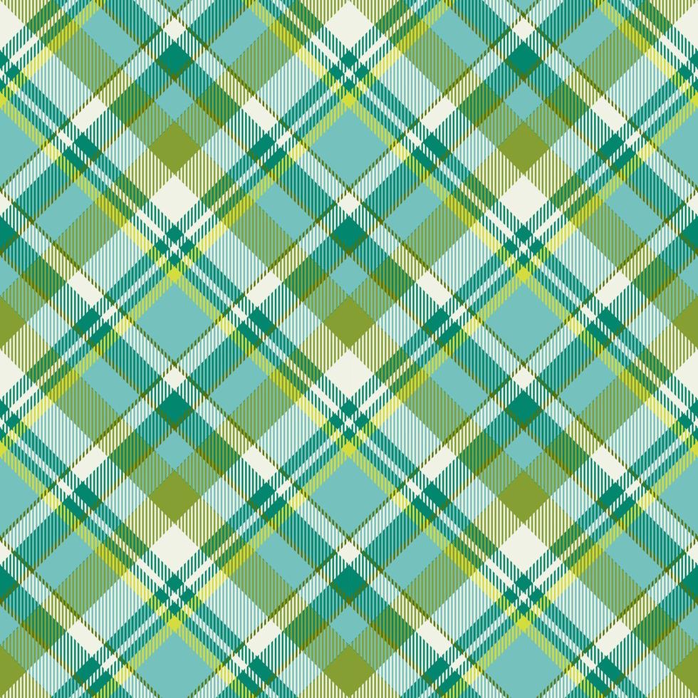 tartan schottland nahtloser karierter mustervektor. Retro-Hintergrundstoff. Vintage Check Farbe quadratische geometrische Textur. vektor