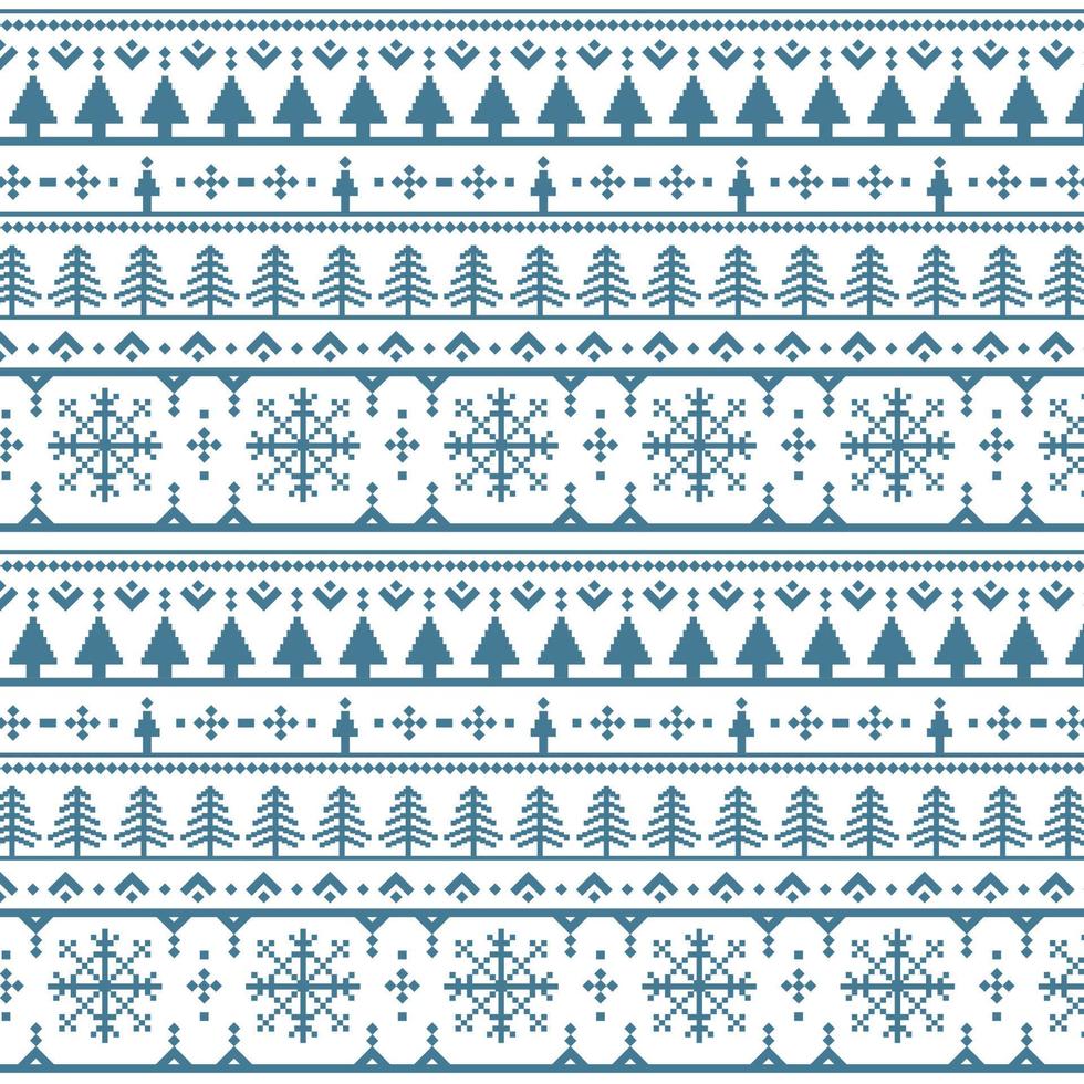 jul vit panoramabakgrund med ritningar och mönster av semestern - vektor