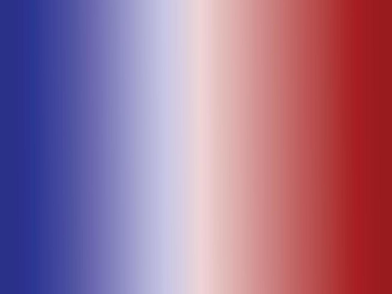 französische Flagge Farbverlauf Hintergrunddesign vektor
