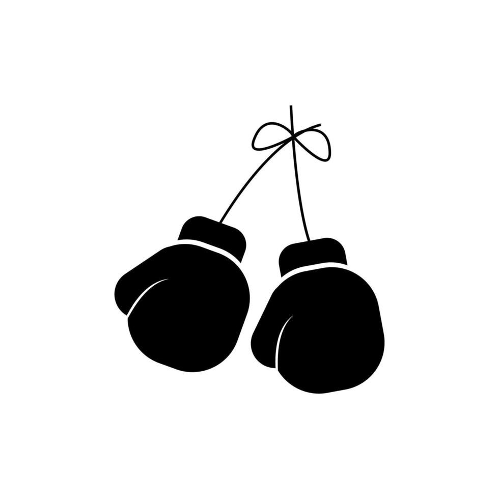 boxning ikon ilustration vektor