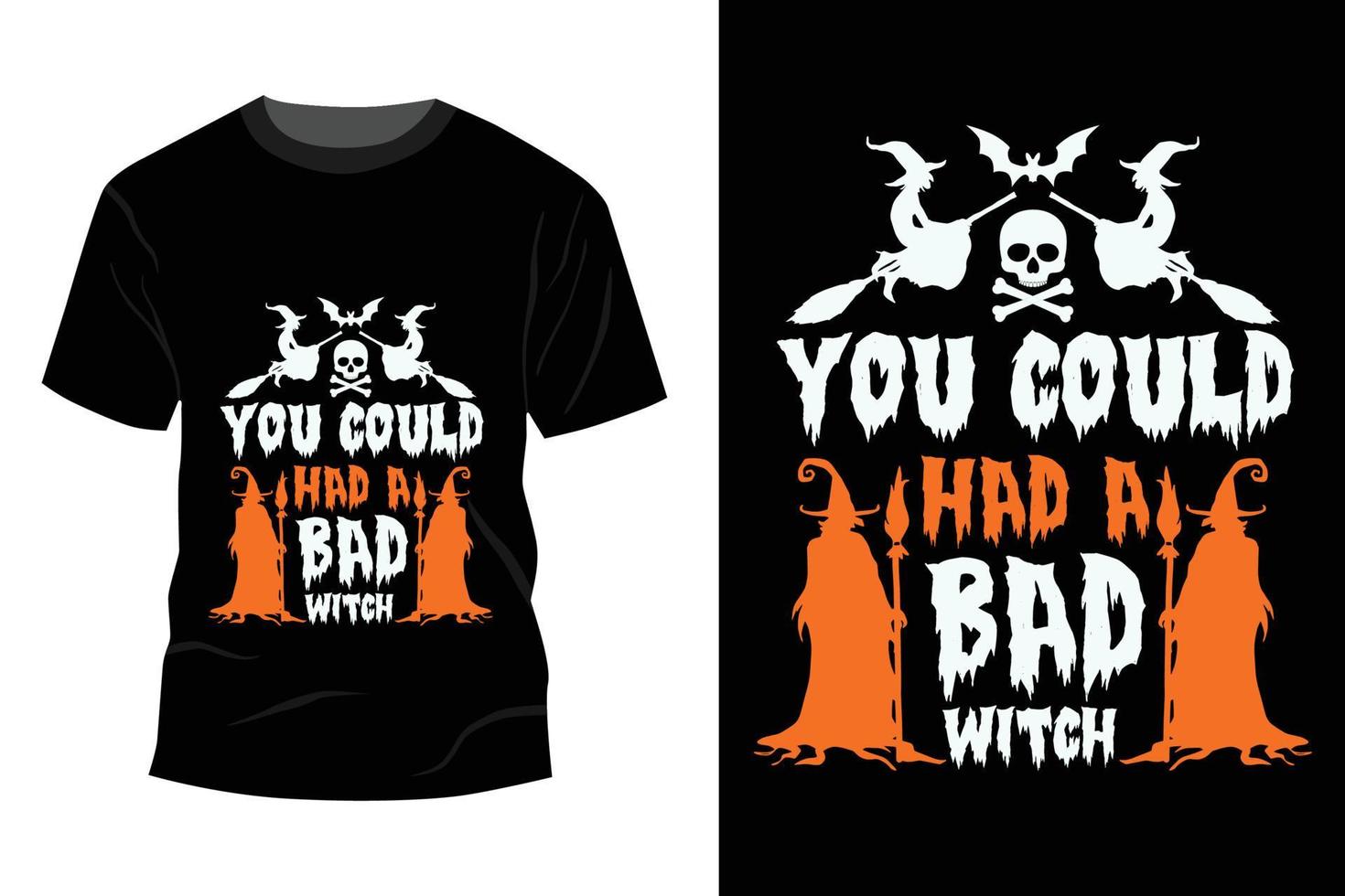 halloween t-shirt design vektor