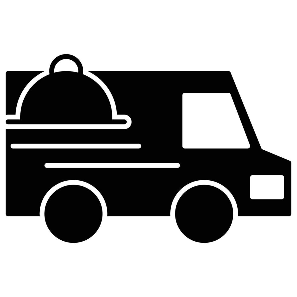 Catering-Symbol, Food-Service-Thema vektor