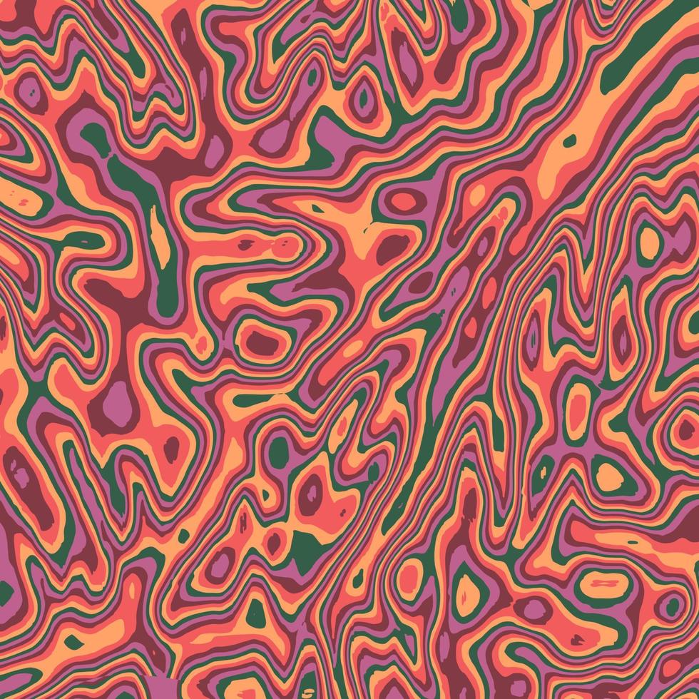 färgrik kontur linje mönster konst vektor