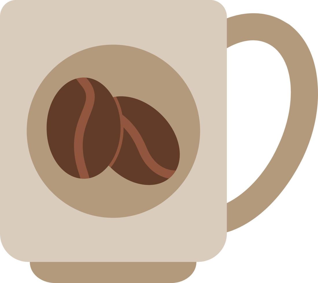 Kaffee flach Symbol vektor