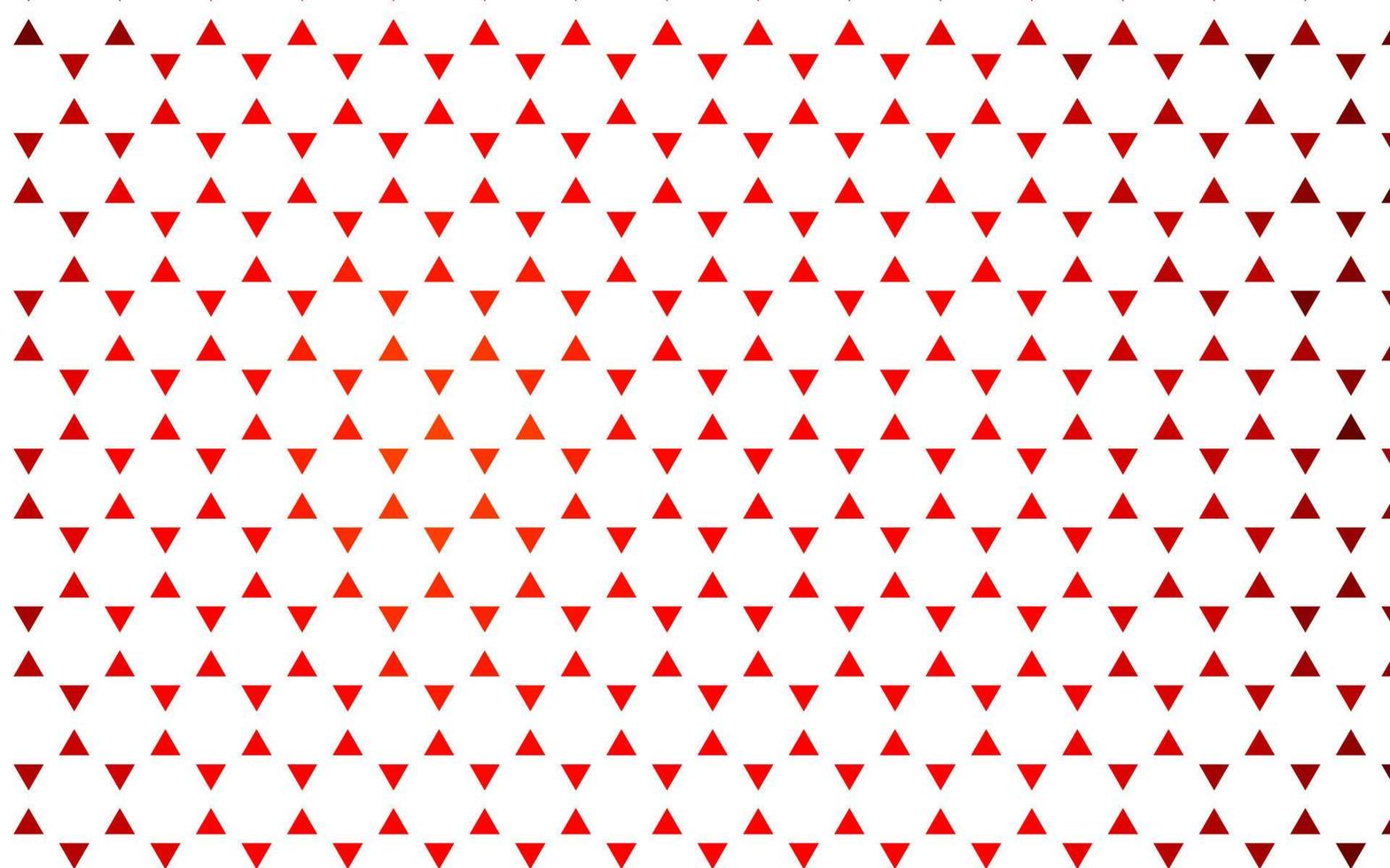 ljus röd vektor sömlös layout med linjer, trianglar.