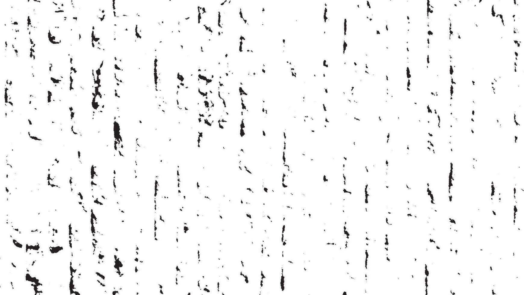 beunruhigte Overlay-Textur, Grunge-Hintergrund schwarz-weiß abstrakt, Vektor-beunruhigter Schmutz, Textur von Spänen, Rissen, Kratzern, Schrammen, Staub, Schmutz. vektor