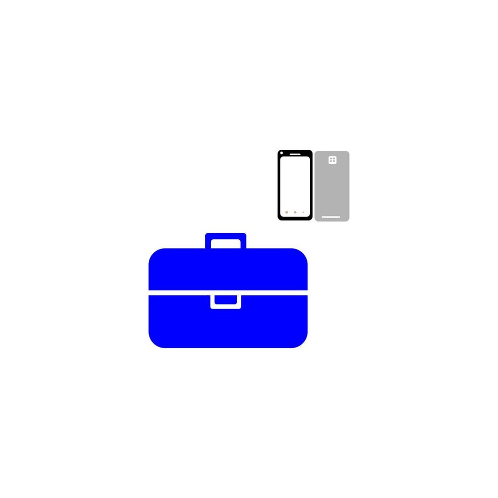 handla telefon vektor ikon illustration väska gradering hatt teckning