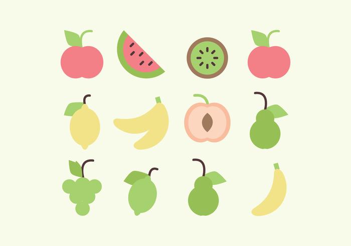 Vektor frukt samling