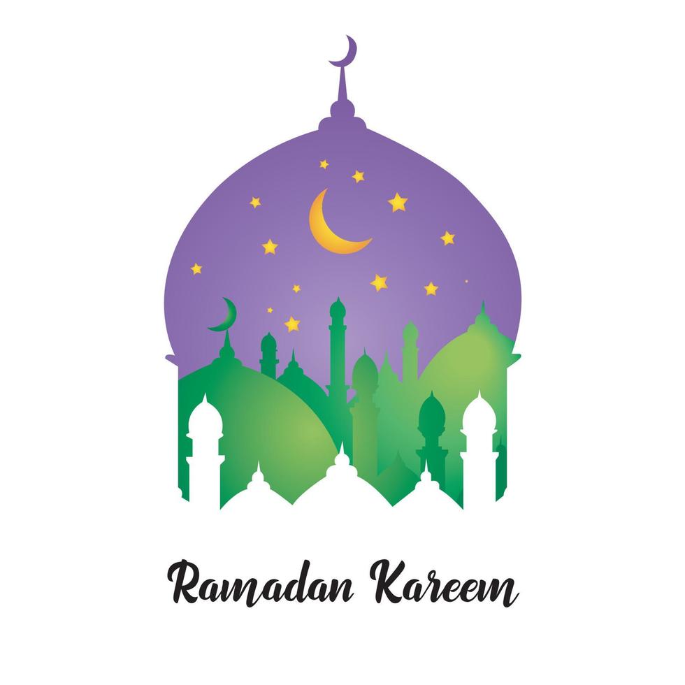 Ramadan Kareem 01 vektor