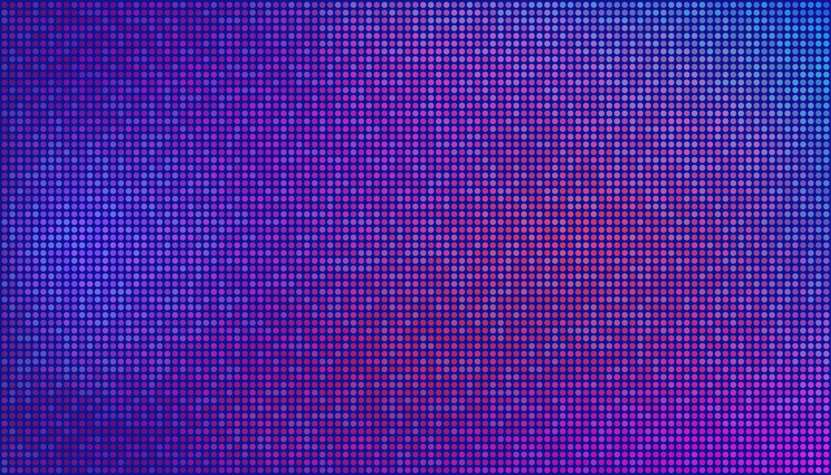 abstrakt trogen neon tapet. lila, rosa prickar på en blå bakgrund. vektor textur för digital teknologi begrepp design