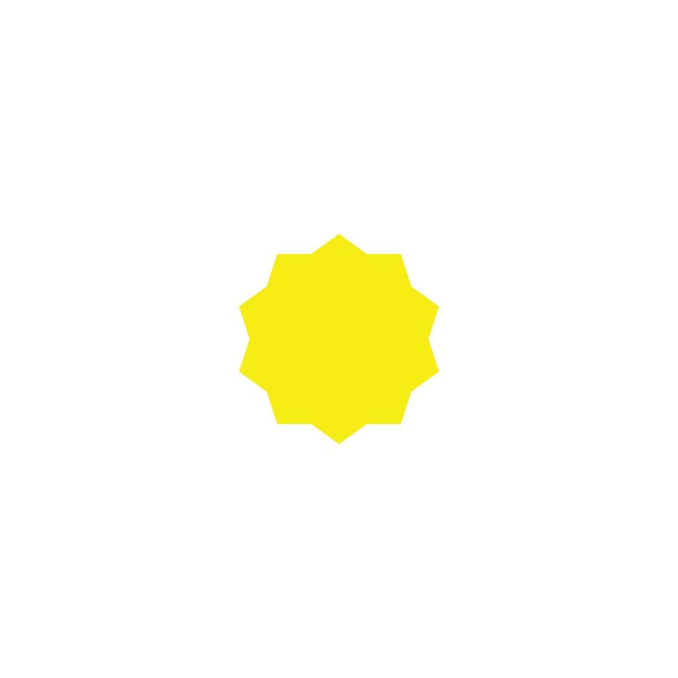 Sonne Vektorbild Symbol Illustration Symbolbild vektor