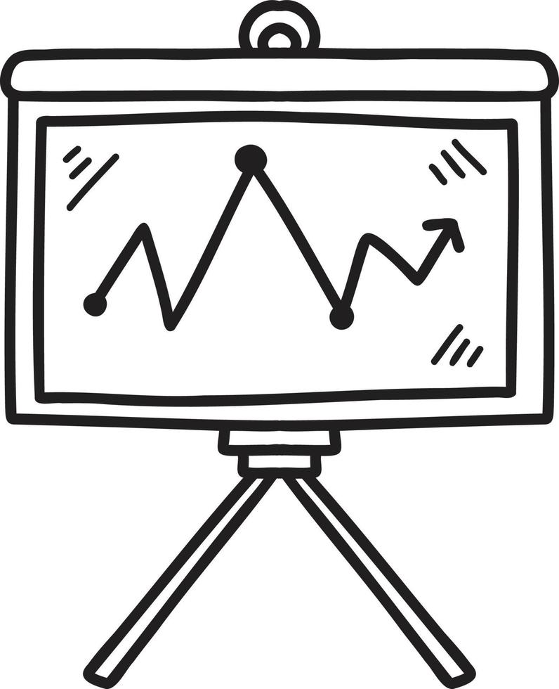 hand gezeichnete darstellungstafelillustration vektor