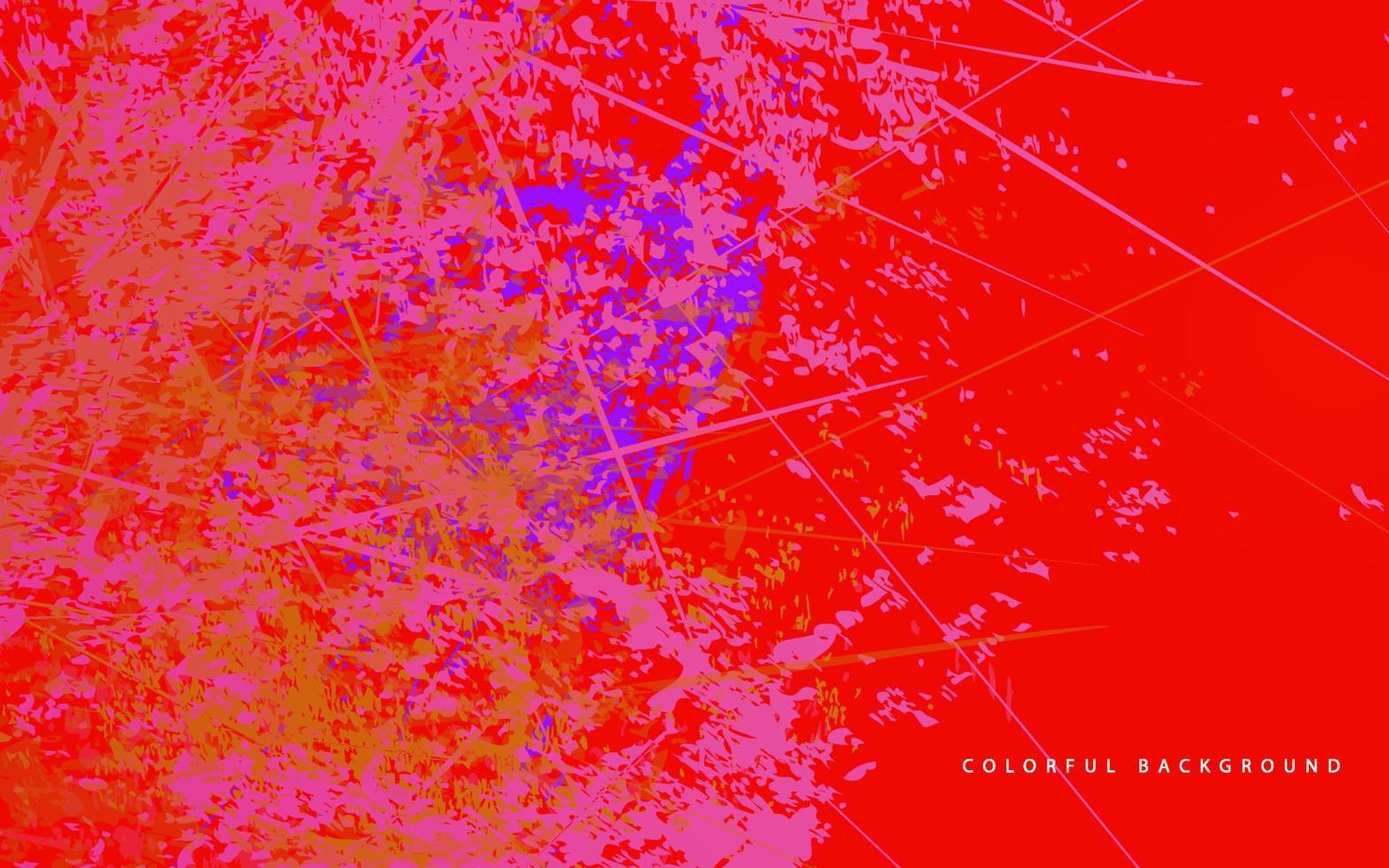 abstrakter Wandschmutzbeschaffenheits-roter Farbhintergrund vektor
