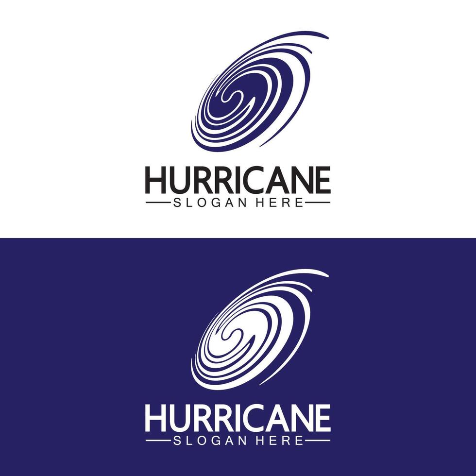 Hurrikan-Logo-Symbol-Symbol-Illustrationsvektor vektor
