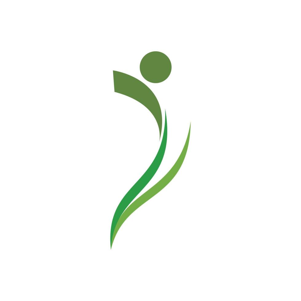 gesundes Leben Logo vektor