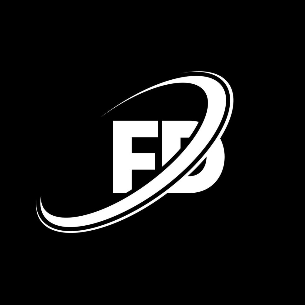 fd f d brev logotyp design. första brev fd länkad cirkel versal monogram logotyp röd och blå. fd logotyp, f d design. fd, f d vektor