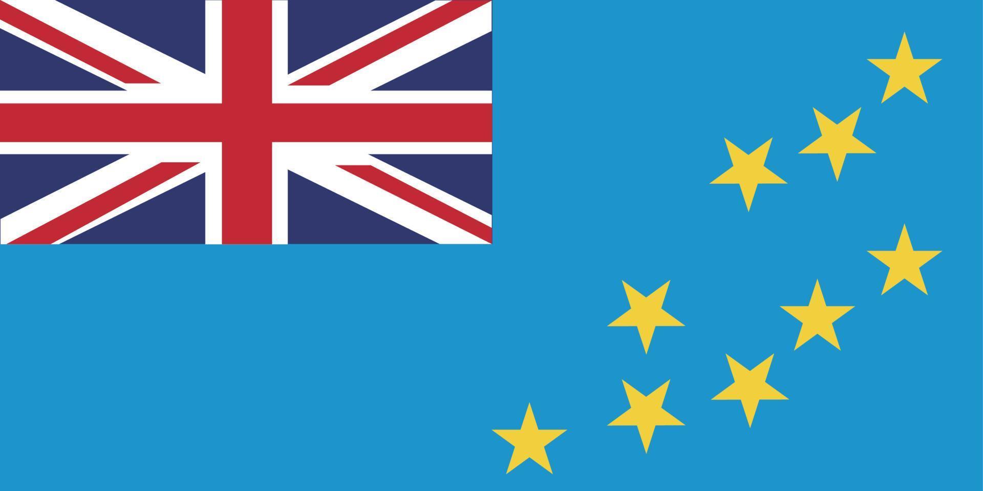 tuvalu flagga vektor hand tecknad,tuvaluansk dollar vektor hand dragen