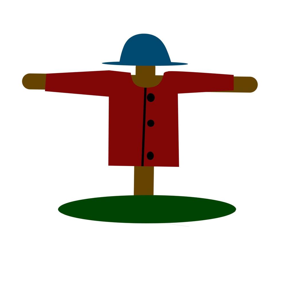 scarecrow vektor illustration