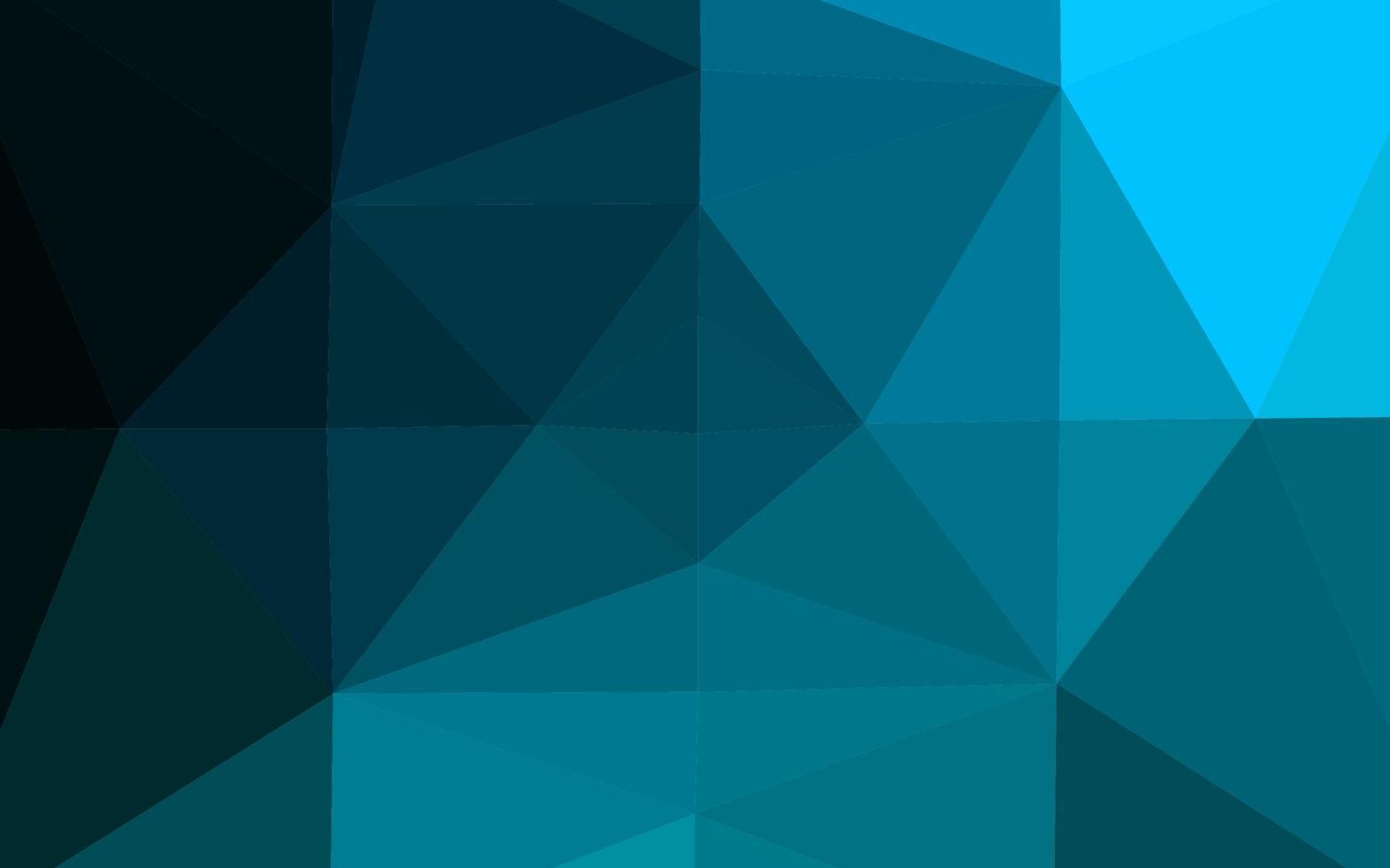 ljusblå vektor abstrakt polygonal layout.