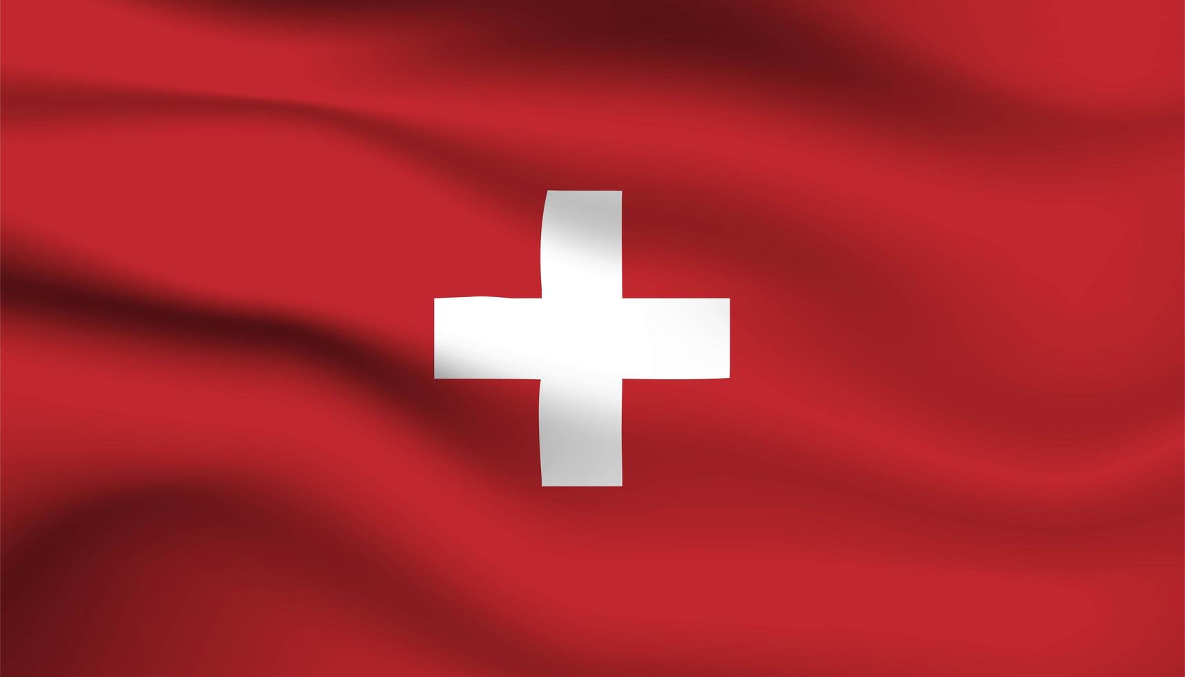 Flagge der Schweiz Hintergrund vektor