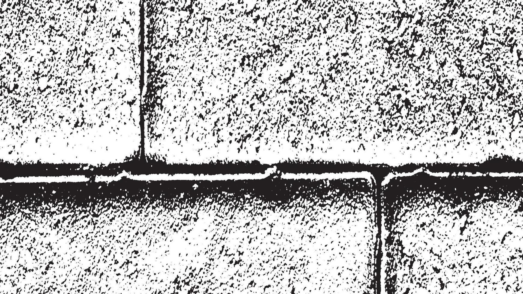 Retro-Distressed-Grunge-Texturen, Grunge-Hintergrund schwarz-weiß abstrakt, Vektor-Distressed-Dirt-Overlay. vektor