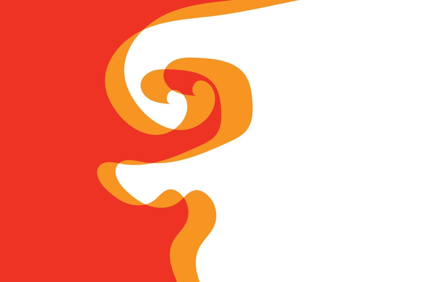 abstrakter orange Hintergrund vektor
