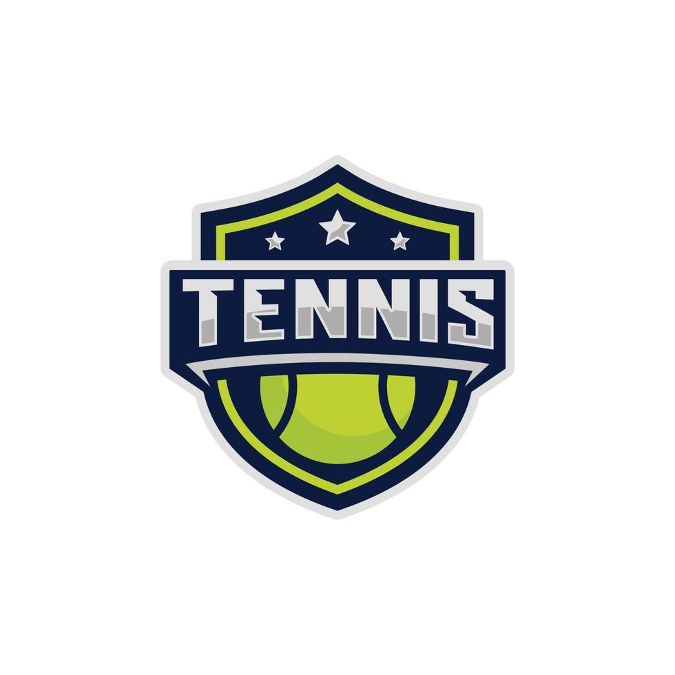 tennis emblem logotyp design vektorillustration vektor