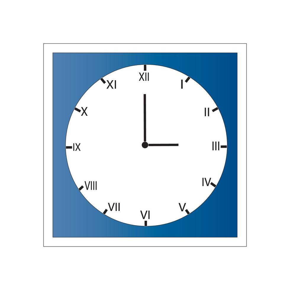 Uhr-Drop-Symbol-Logo-Vektor-Design vektor