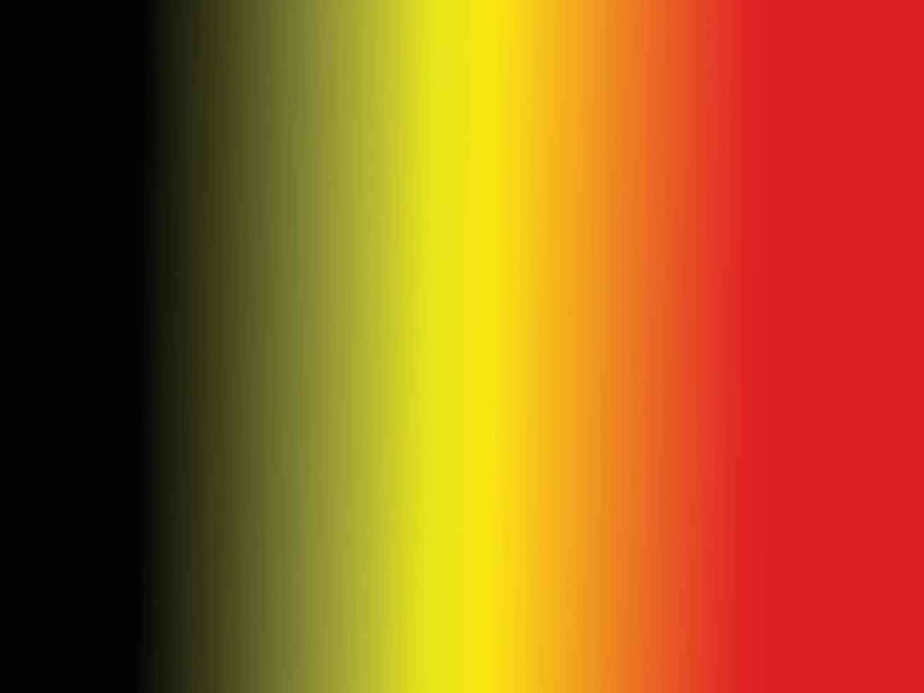 Belgien Flagge Gradation Hintergrunddesign vektor