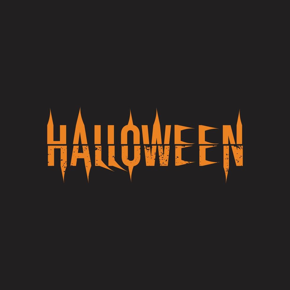 Halloween benutzerdefinierte T-Shirt-Design vektor