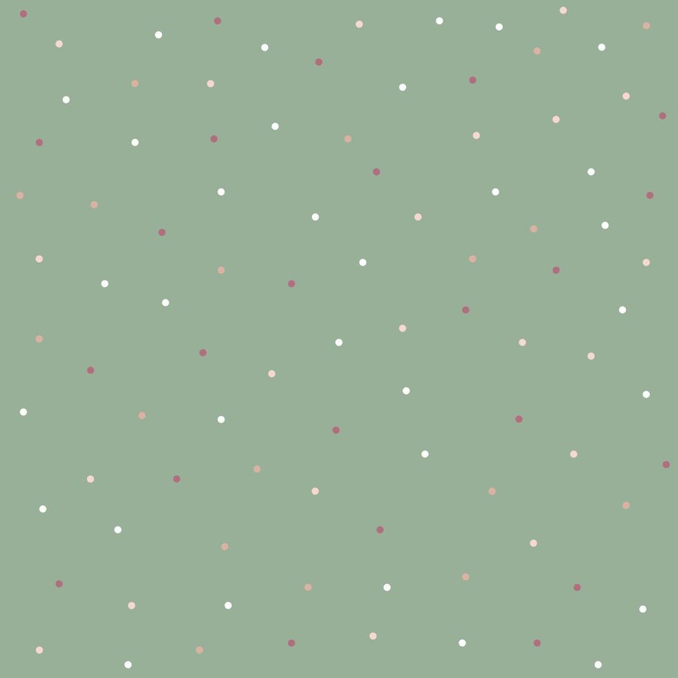 modern oliv polka punkt mönster för barns textilier, som bakgrunder, kort, etc. vektor