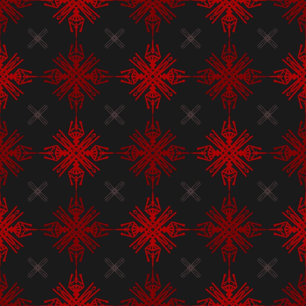 geometrisches Muster mit Stammesform. entworfen in Ikat, Boho, Aztec, Folk, Motiv, Zigeuner, bunter arabischer Stil. Ideal für Stoffkleidung, Keramik, Tapeten. Vektor-Illustration vektor