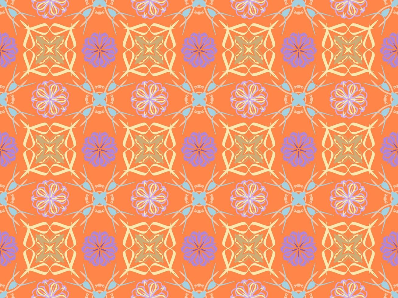 geometrisches Muster mit Stammesform. entworfen in Ikat, Boho, Aztec, Folk, Motiv, Zigeuner, bunter arabischer Stil. Ideal für Stoffkleidung, Keramik, Tapeten. Vektor-Illustration vektor