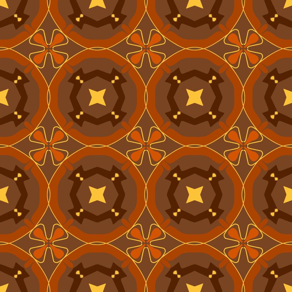 geometrisches Muster mit Stammesform. entworfen in Ikat, Boho, Aztec, Folk, Motiv, Zigeuner, bunter arabischer Stil. Ideal für Stoffkleidung, Keramik, Tapeten. Vektor-Illustration vektor