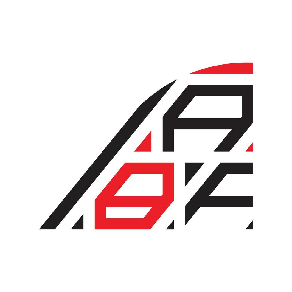 kreatives Logo-Design mit drei Buchstaben vektor