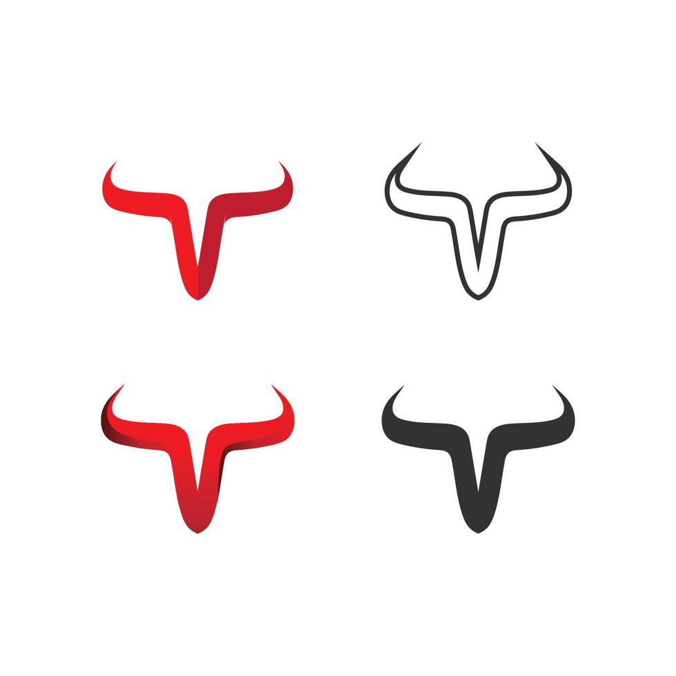 Bull Büffel Kopf Kuh Tier Maskottchen Logo Design Vektor für Sport Horn Büffel Tier Säugetiere Kopf Logo Wild Matador