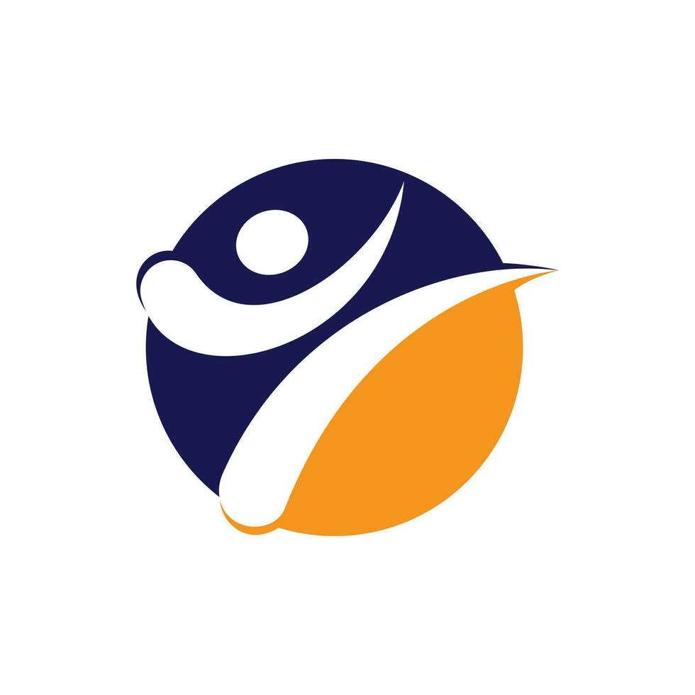 Karate-Sport-Vektor-Logo-Design. Kampfkunst-Logo-Konzept. vektor