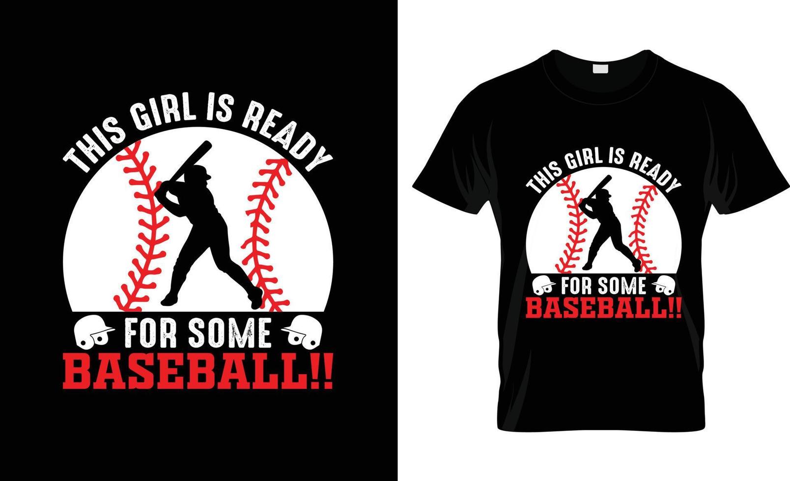 Baseball-T-Shirt-Design, Baseball-T-Shirt-Slogan und Bekleidungsdesign, Baseball-Typografie, Baseball-Vektor, Baseball-Illustration vektor