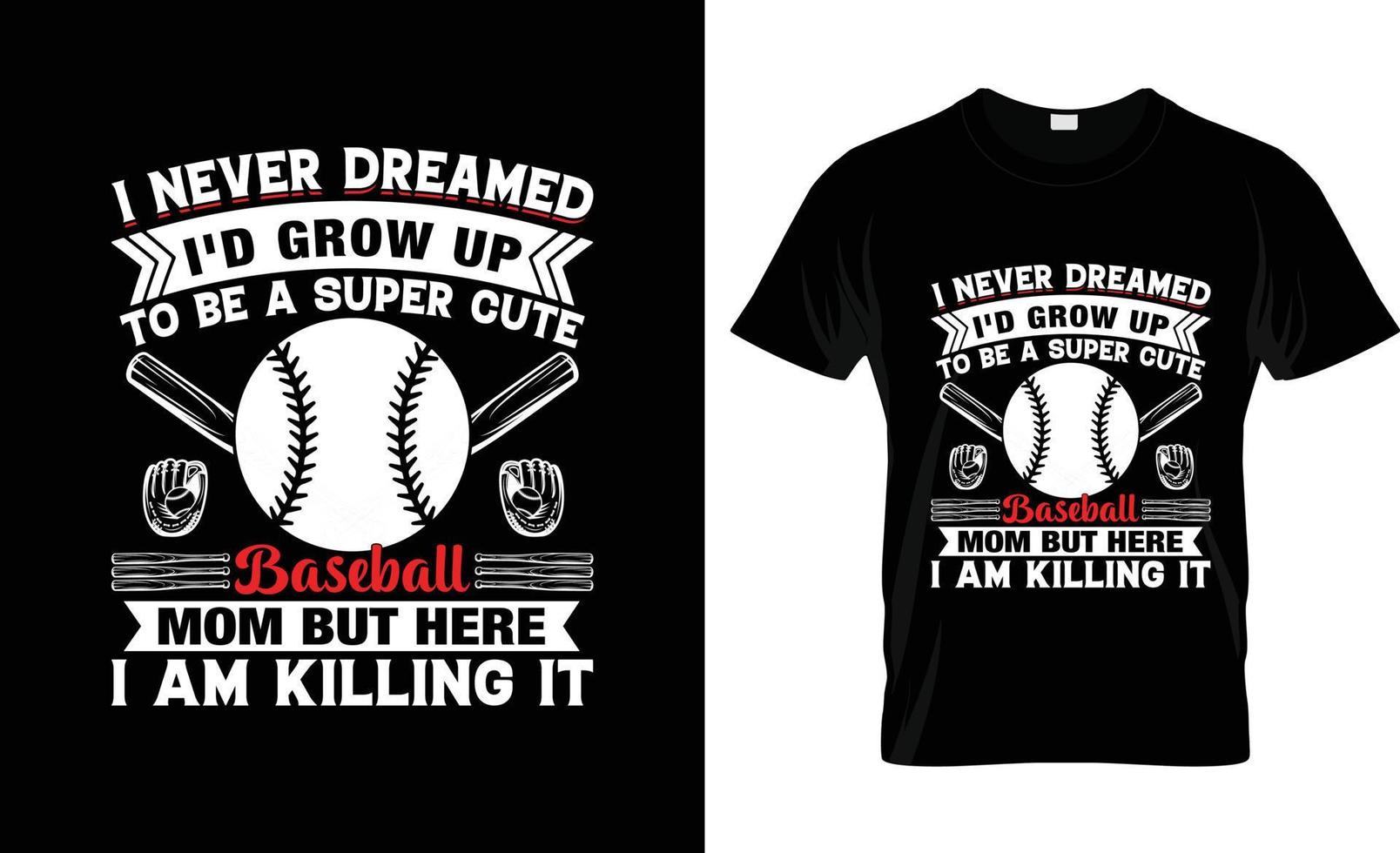 Baseball-T-Shirt-Design, Baseball-T-Shirt-Slogan und Bekleidungsdesign, Baseball-Typografie, Baseball-Vektor, Baseball-Illustration vektor