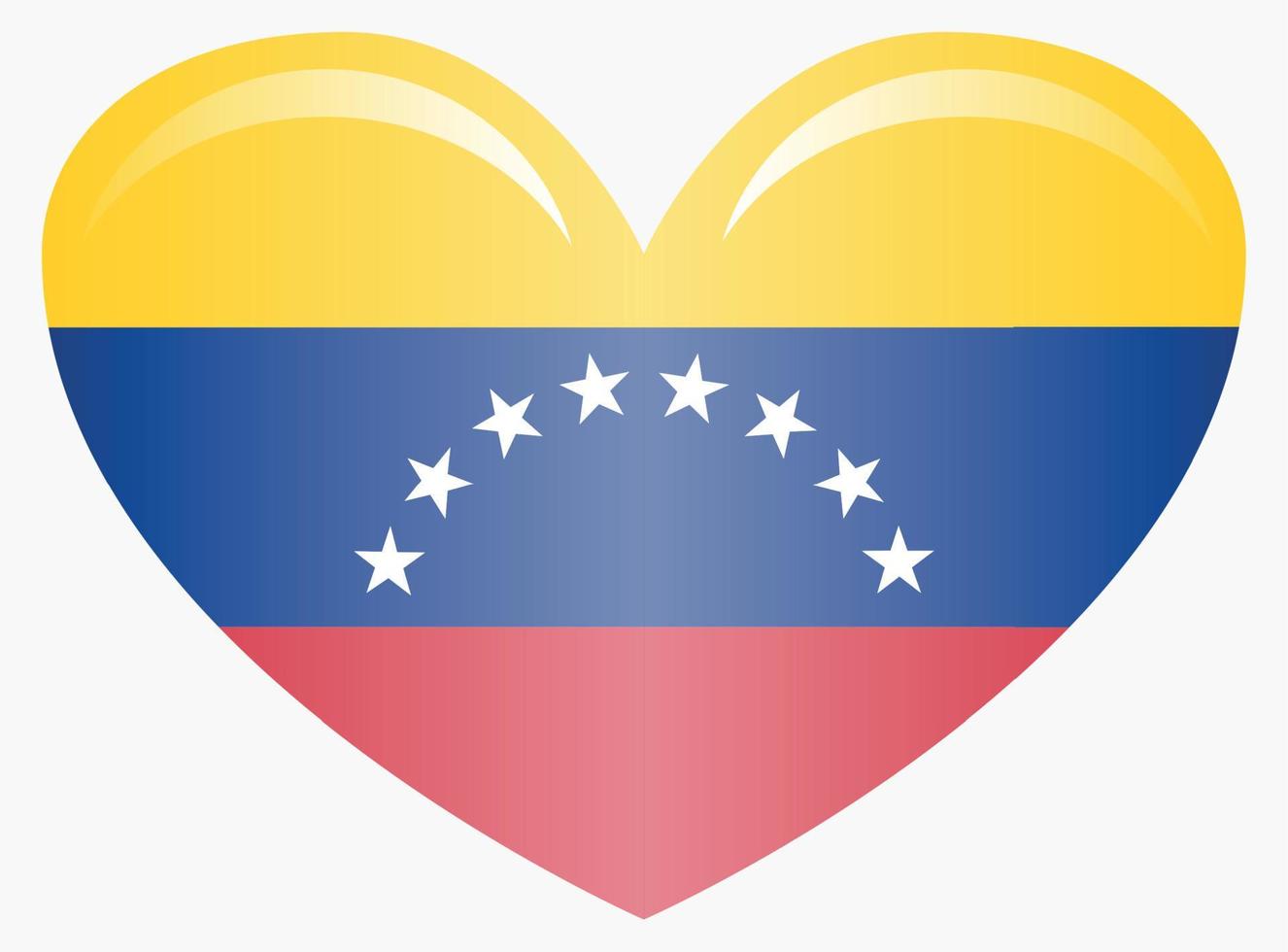 flagga av venezuela. civil variant. exakt mått, element proportioner och färger. vektor