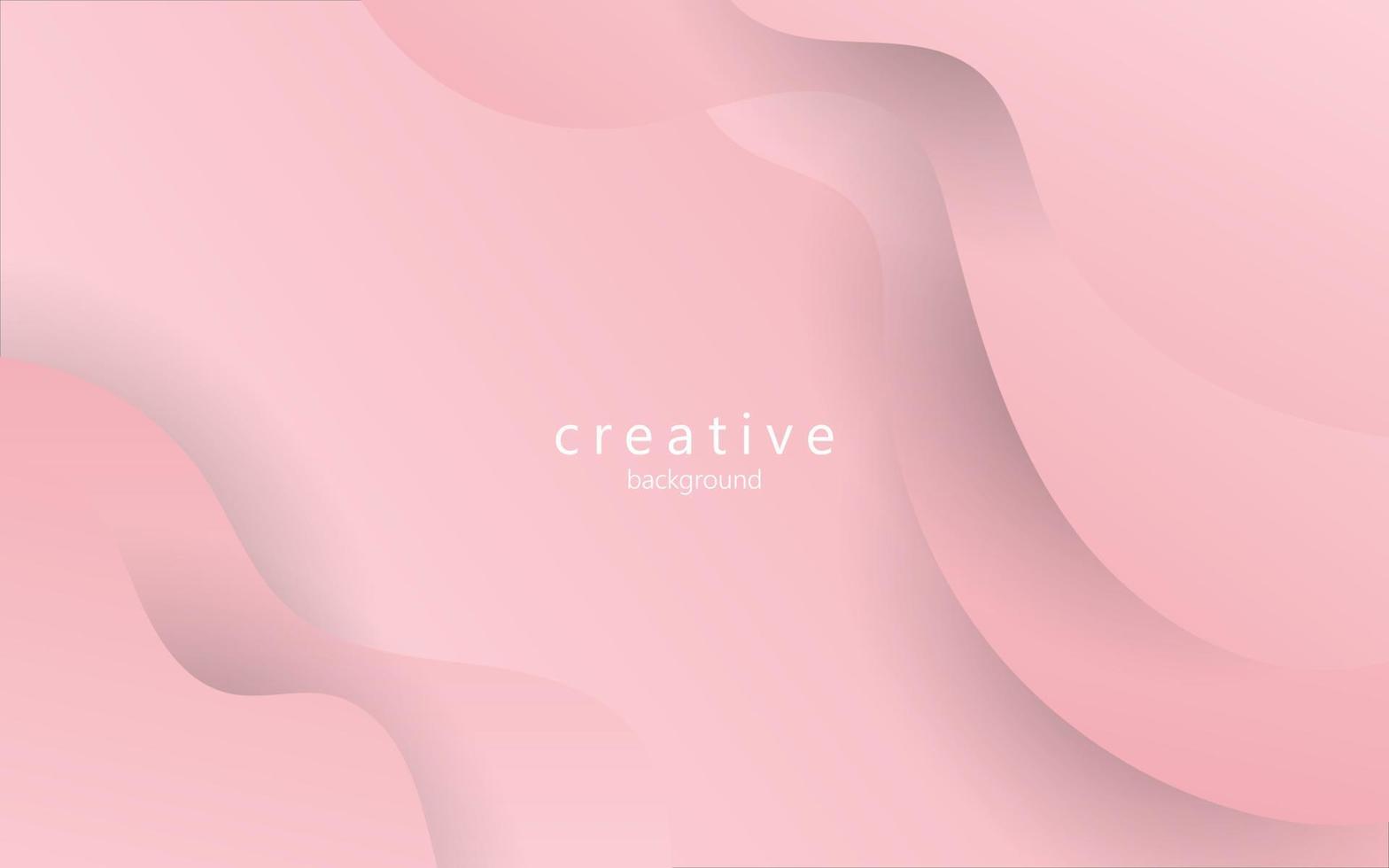minimal abstrakt dynamisk rosa mjuk lutning Färg vätska, flytande vågig form geometrisk sammansättning bakgrund. eps10 vektor