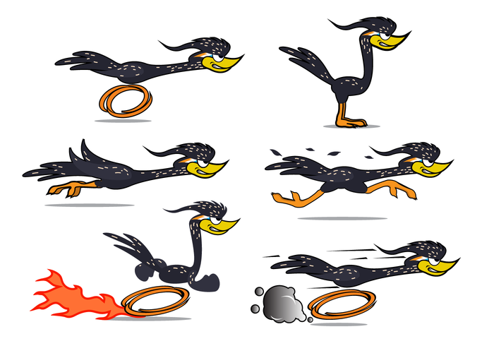 Gratis Roadrunner Vector