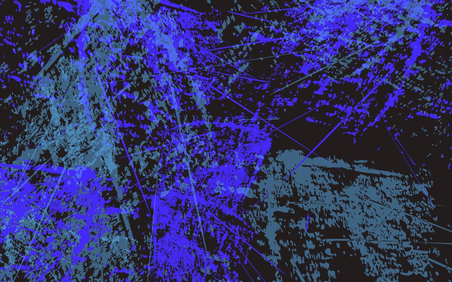 abstrakt grunge textur svart och blå Färg bakgrund vektor
