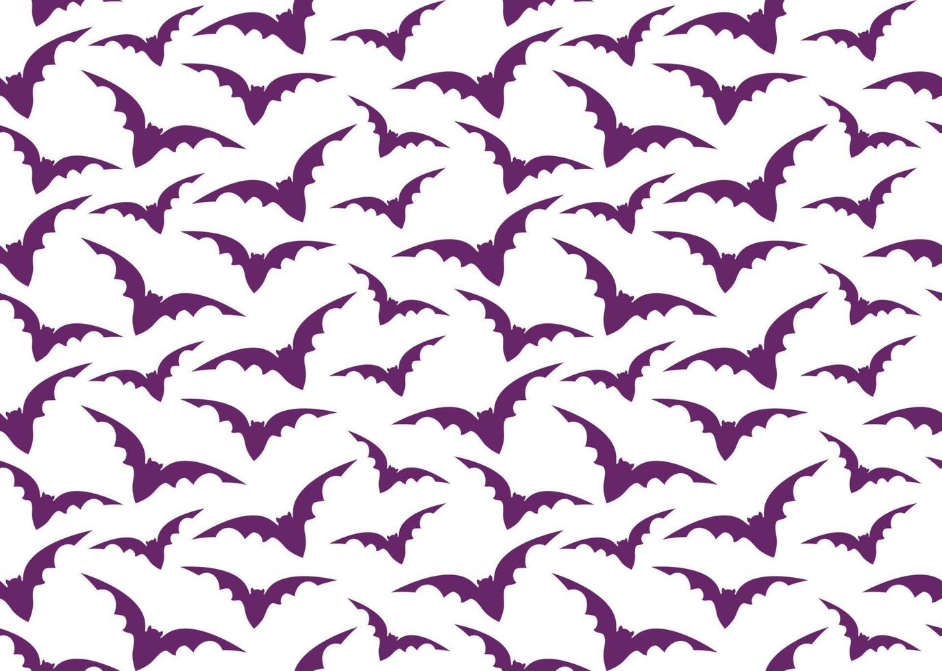 nahtloses muster mit halloween bat.ornament für stoff, papier, festlicher hintergrund für die site.vector flat style.fabric print design concept. vektor