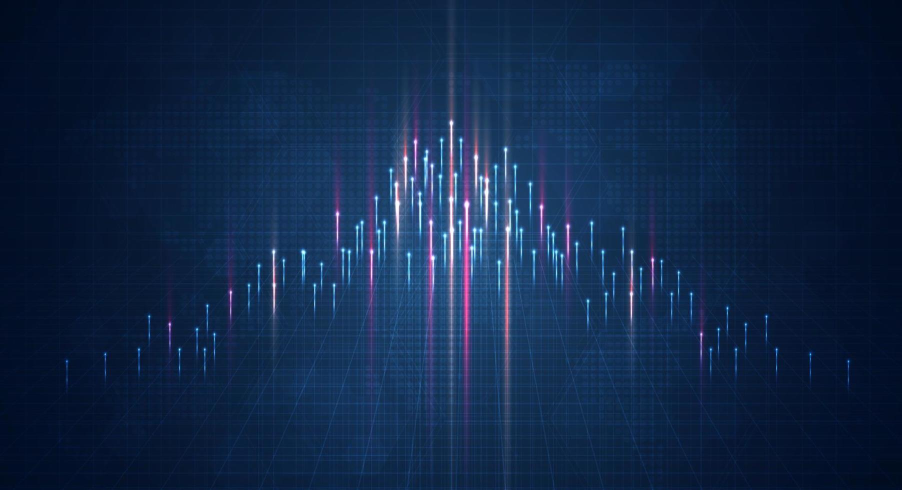 blå ljusstrimma, fiberoptik, hastighetslinje, futuristisk bakgrund för 5g eller 6g teknologi trådlös dataöverföring, höghastighetsinternet i abstrakt. internet nätverk koncept. vektor design