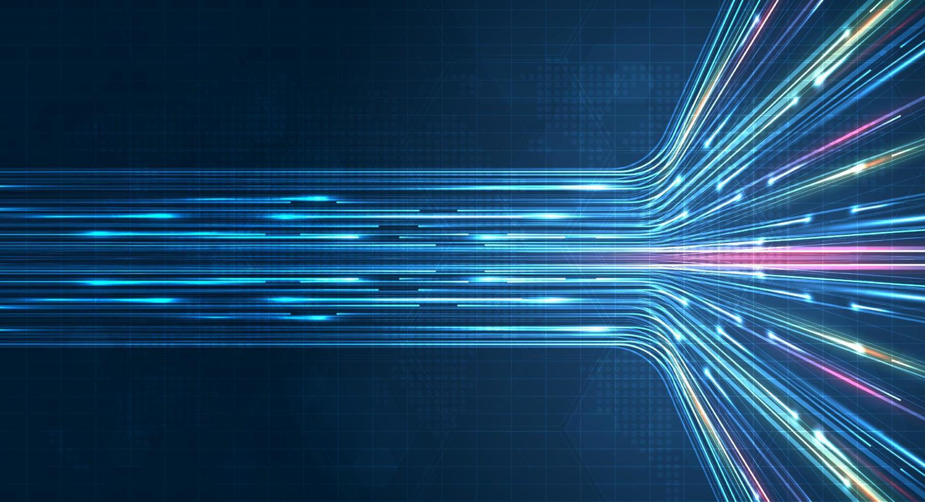 5g eller 6g punkt linje mobil teknologi. trådlös data nätverk och förbindelse teknologi begrepp. hög hastighet, trogen bakgrund. vektor design