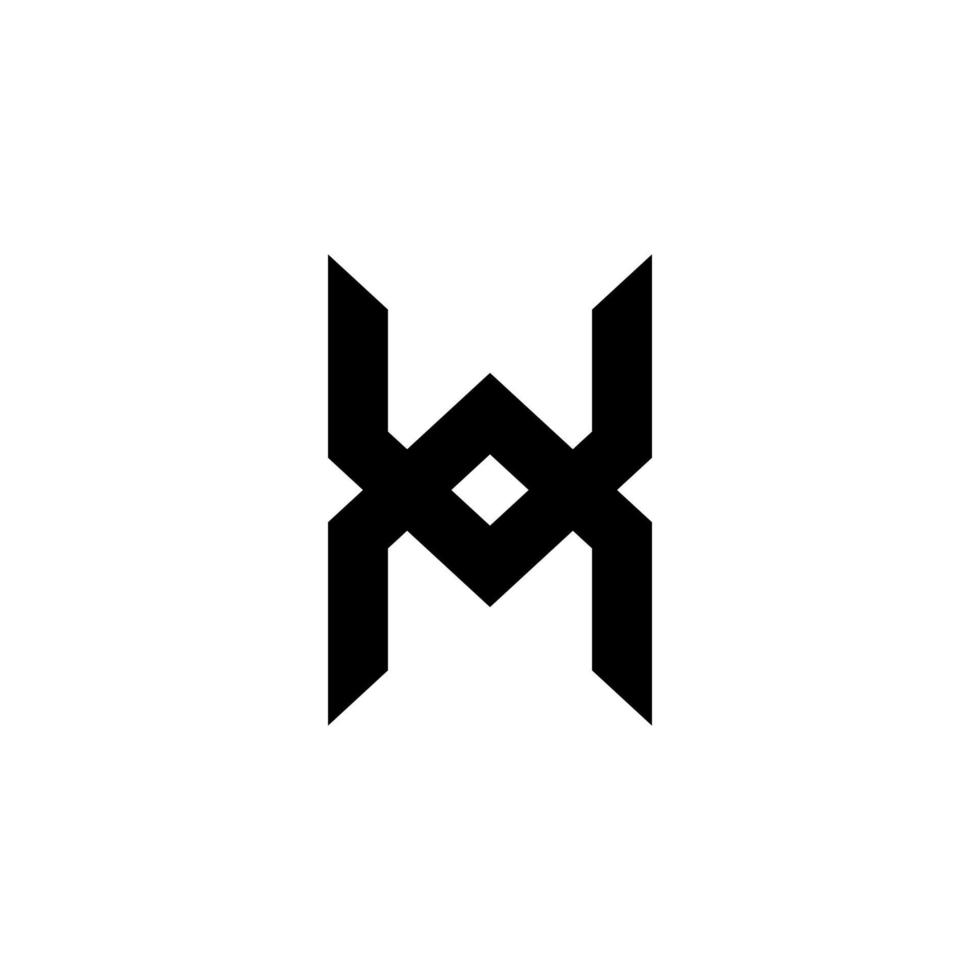 första h logotyp begrepp vektor. kreativ ikon symbol proffs vektor