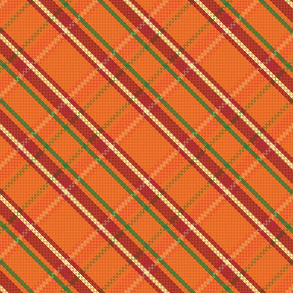 Tartan oder kariertes Vintage-Farbmuster. vektor